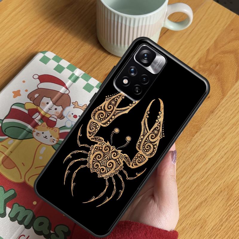 Zodiac Signs Case For Xiaomi Redmi Note 13 Pro 14 12 11 10 15 Pro Plus Redmi 15 C 13 10C 12C 13C 14C Cover