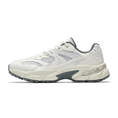 AT802 Madingi Retro Kvėpuojantys Lengvi Žemi Laisvalaikio Batai Vyriški sportbačiai Balti Pilki 912618802F-1