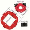 4-in-1 Woodworking Router Corner Radius Template Jig, R10-R50 Arc Positioning Router Table Jig with Bit Guide for Rounded