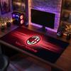 Tappetino per Mouse Grande Personalizzato AC Milan, Stampa Testo Nome Personalizzato, Tappetino da Scrivania Antiscivolo con Logo Calcio, Regalo per Gamer