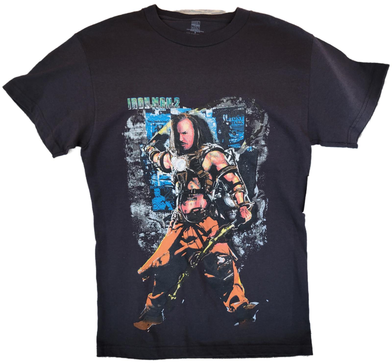 Marvel Iron Man 2 Whiplash Adult T-shirt (Size S), Black S разноцветный