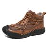 Herbst Herrenschuhe neue große Größe High-Top Lederschuhe Herren Plateau Schuhe Herren Casual Mode Fußschuhe