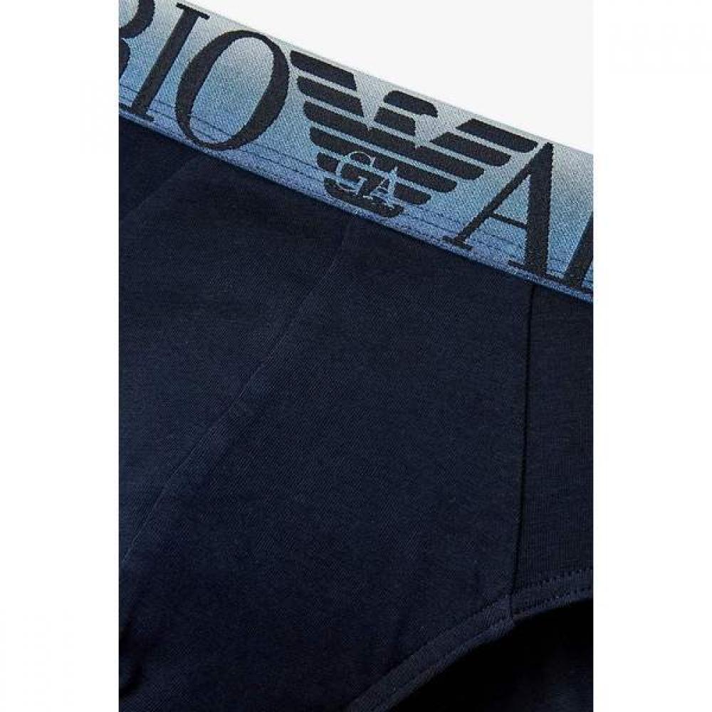 Emporio Armani Men S Gradient Big Logo Brief  0816111014 