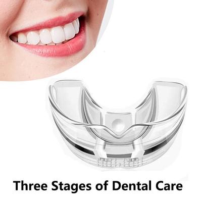 Transparent Silicone Aligners for Adults One-piece Design Ideal for Wearing At Night Teeth Alignment