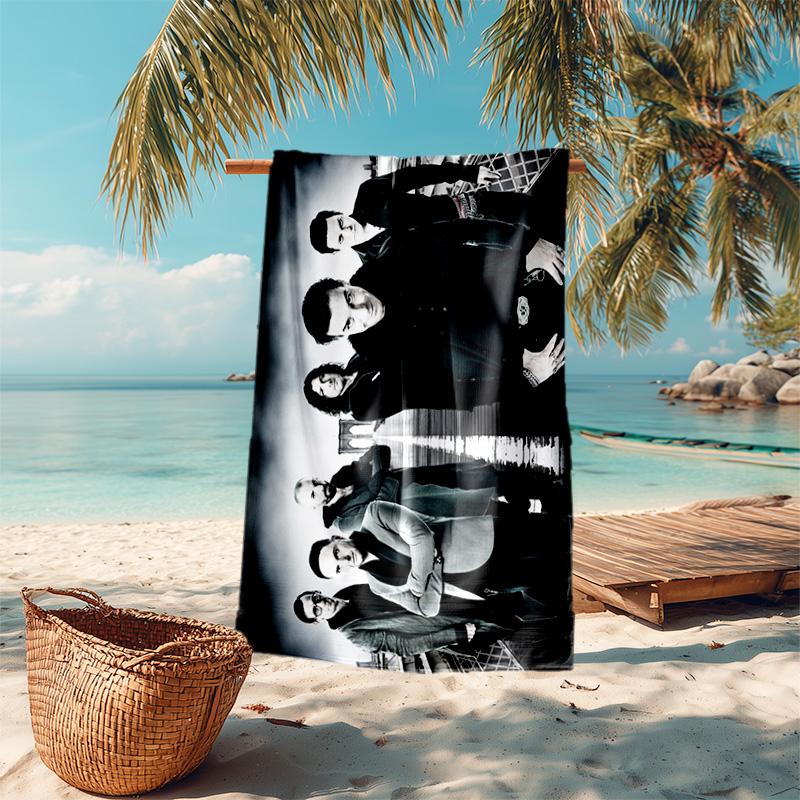 Till Lindemann, Lead Singer of the German Heavy Metal Rock Band Rammstein, Outdoor Camping Vacation Swimming Beach Scarf Decorative Blanket F9