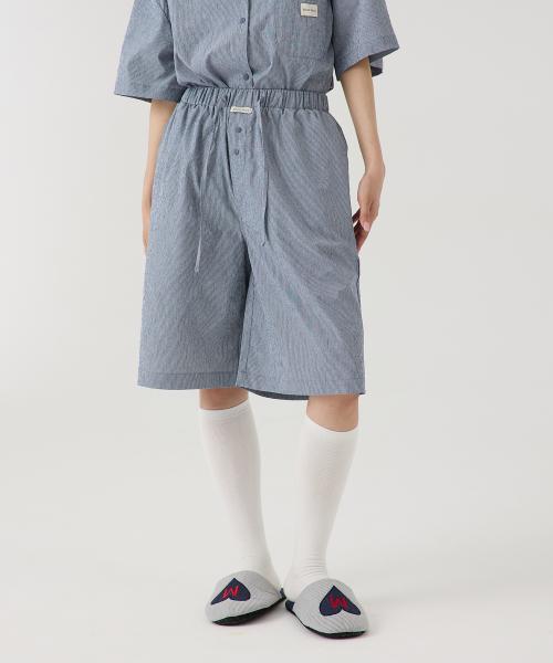 [Mystic Moon] Lazy Pajama Shorts [Shipped from Korea] 100% Authentic Navy