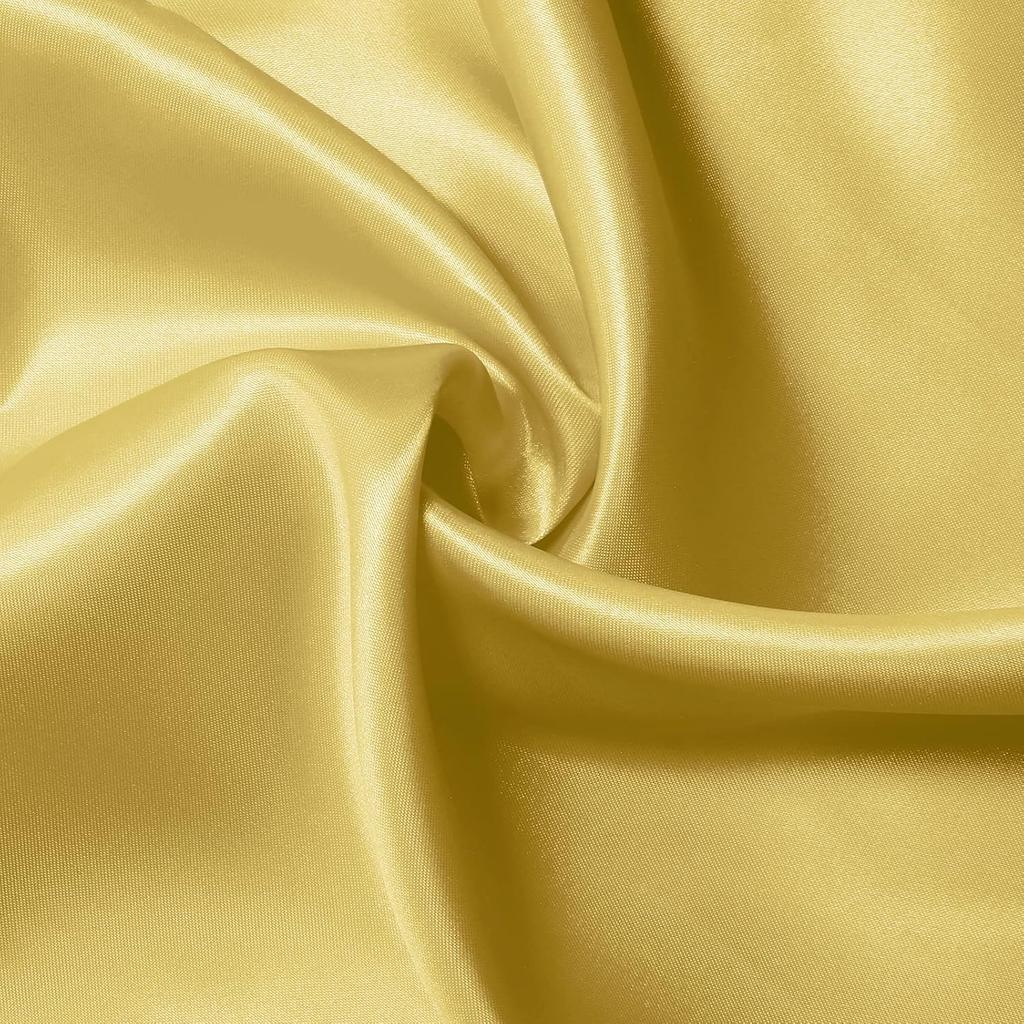 3m/5m Satin Fabric By The Yard Shiny Luxury Metallic Shiny Upholstery Lining Drapery DIY Crafts Soft  for Wedding Decorations