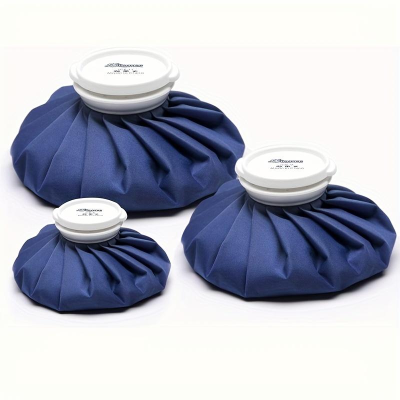 Draspotee 3pcs/11"/9"/6" Reusable Ice Bag, Ice Pack, Hot Water Bag, Hot Water Bottle.