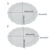 Epoxy Resin Moulds Coasters Tray Coaster Mould Epoxy Resin Mold Round/Oval