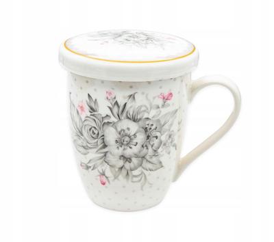 Mug with Infuser and Lid 340 BL-18-021