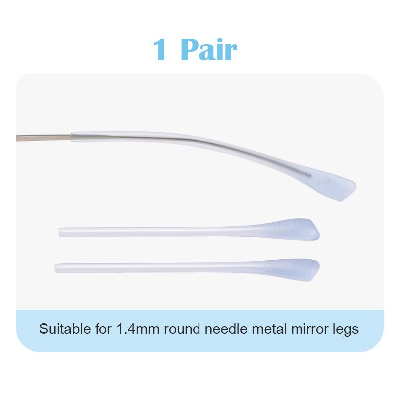 

1 Pair Anti-Slip Glasses Leg Cover Anti-Slip Ear Hook Holder Sunglasses Eyeglass Leg Temple Tips Legs Earmuffs синій