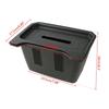 Rear Center Console Organizer 2nd Row Console Back Seat Storage Container TPE-material Easy Fixing Suitable for ModelY