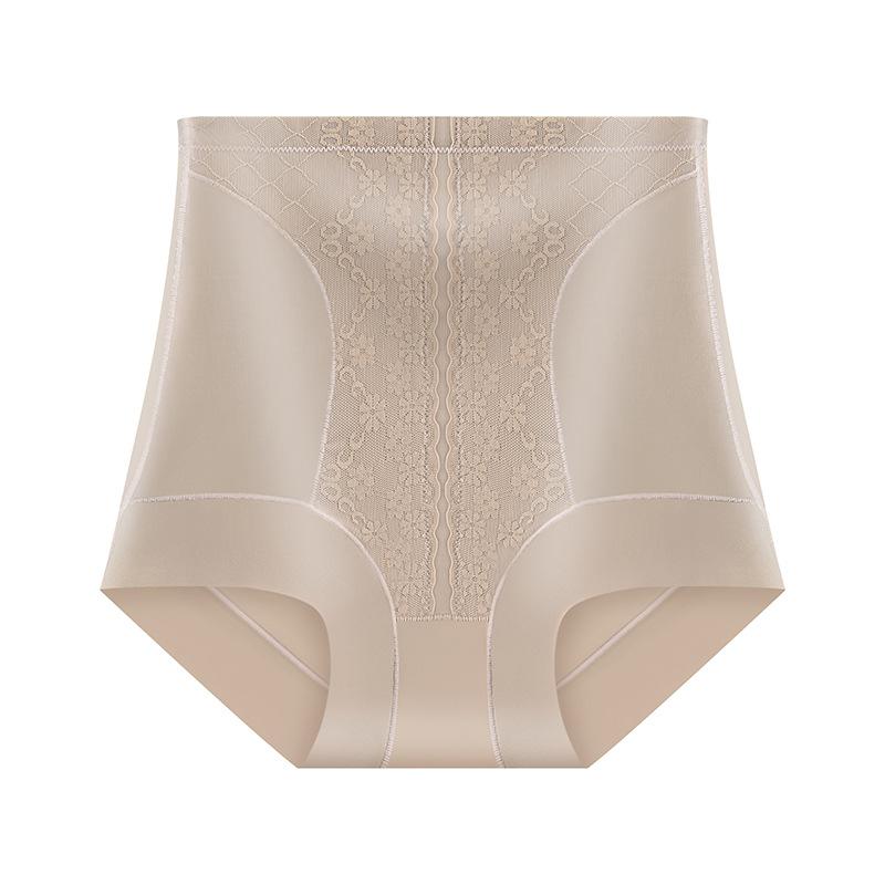 

Женские трусы с высокой талией - Дышащее сетчатое нижнее белье для контроля живота, Бесшовное нижнее белье, Удобная повседневная носка XXL