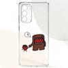 Cute D-Domo-kun-N Phone Case For Samsung Galaxy A91,80,73,72 ,71,53,52,32 ,31,22,21s,20,Transparent Case
