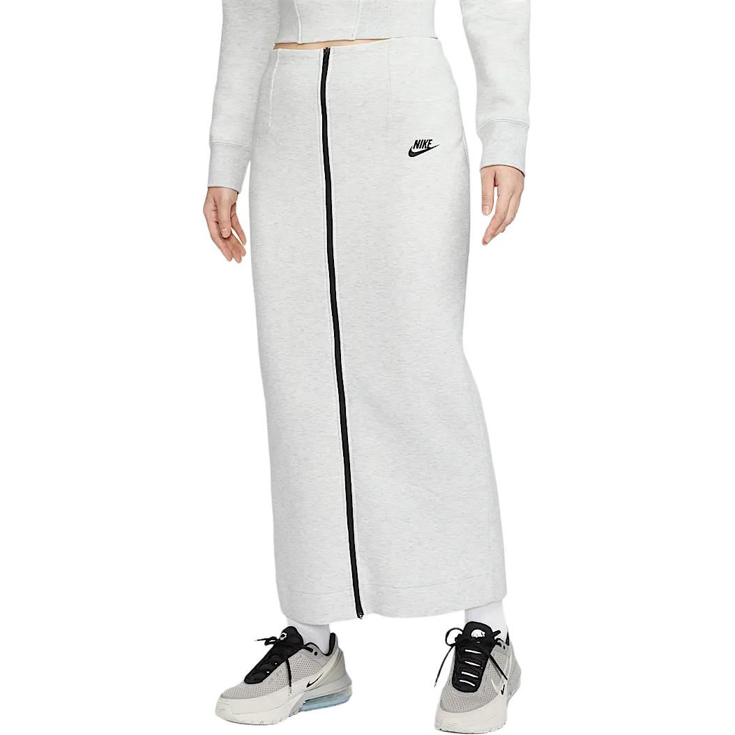 

New Nike Sportswear Tech Fleece Women s Slim Maxi Skirt HJ0919-013 L