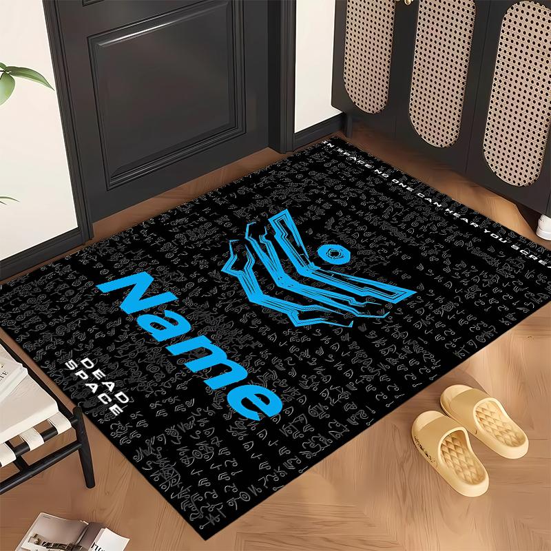 Dead Space (1) Personalized Name Office Carpet Stylish Decor for Living Room Bedroom Kitchen