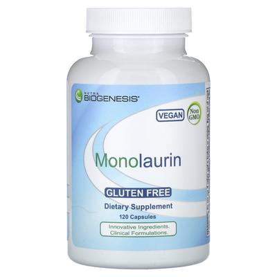 Monolaurina, 120 capsule (500 mg per capsula)