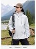 2024 Unisex 3-in-1 Windproof Outdoor Jacket with Detachable Fleece Lining for Autumn and Winter