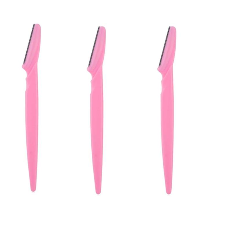 3/10Pcs Eyebrow Razor Eyebrow Trimmer Women Face Razor Hair Remover Eye Brow Shaver Blades for Cosmetic Beauty Makeup Tools