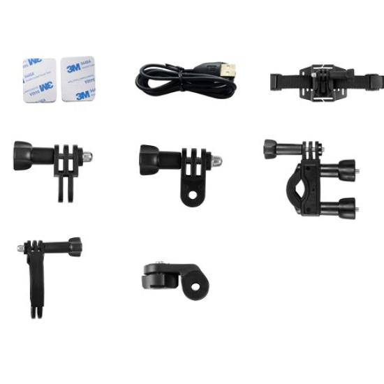 JOYEUX WiFi 1080P Action Black Camera,