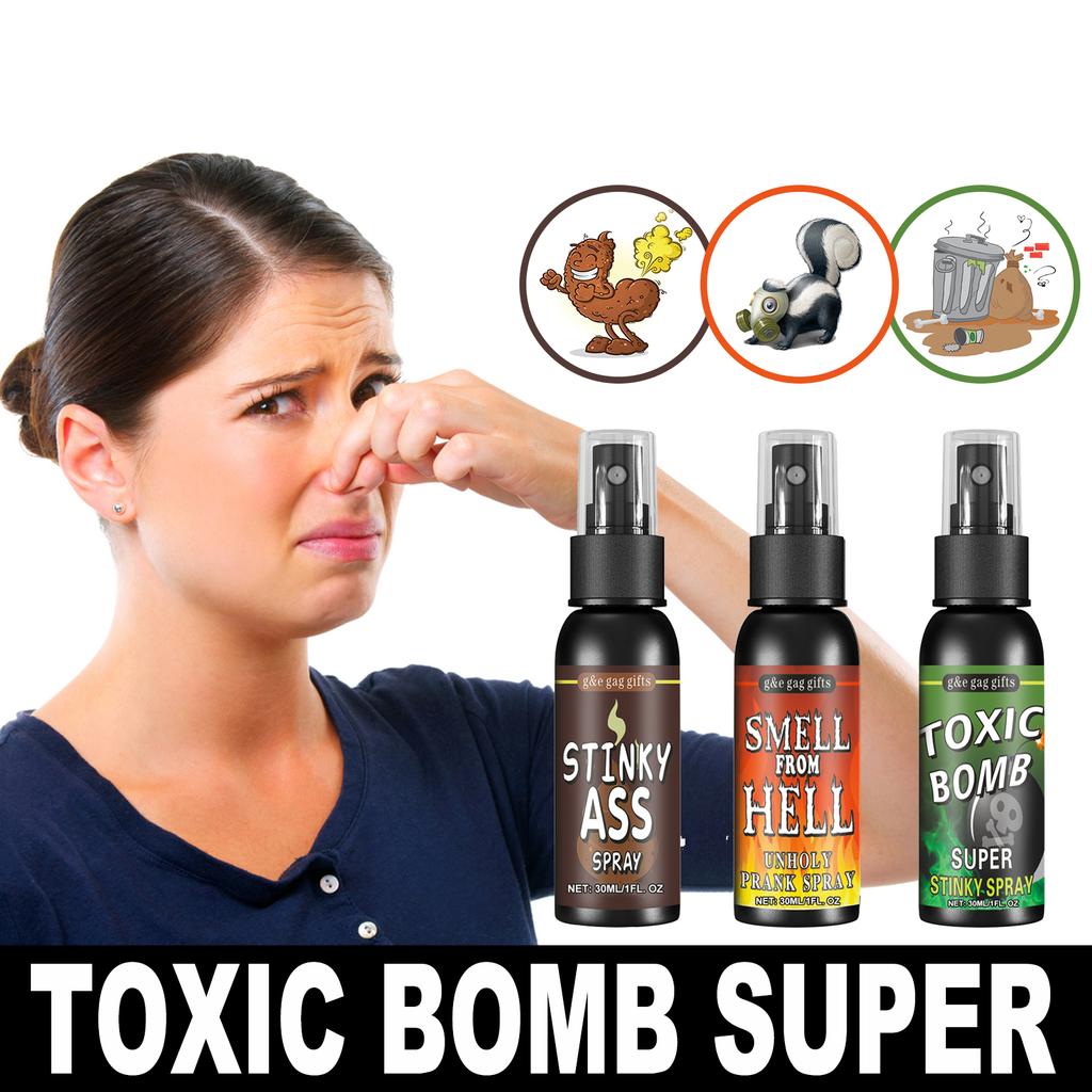 Super Concentrated Stinky Fart Spray a must-have For Pranking Instantly Emits a Realistic Stench and is a Portable Prank Product
