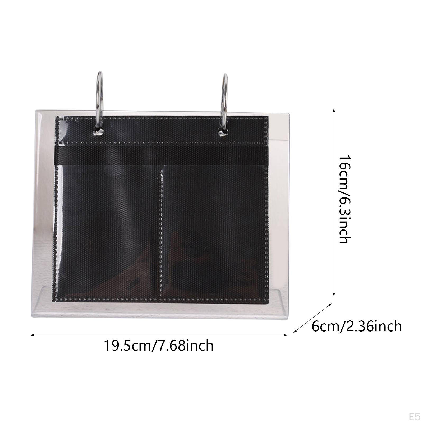 Акриловая L-образная фотоподставка с 17 папками для семейных фотографий 4inch — фото 7