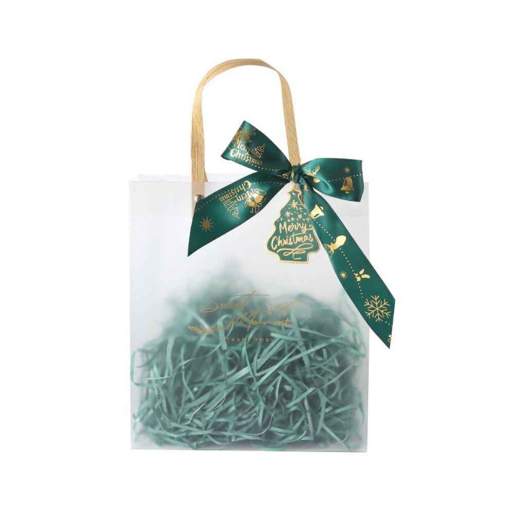Raffia Gift Wrap Bags Silk Xmas Eve Tote Handbag Party Supplies Christmas Gifts Bag Gifts Box