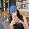 Denim Japaneseinspired Fashionable Bucket Hat For Women Breathable Shield Uv