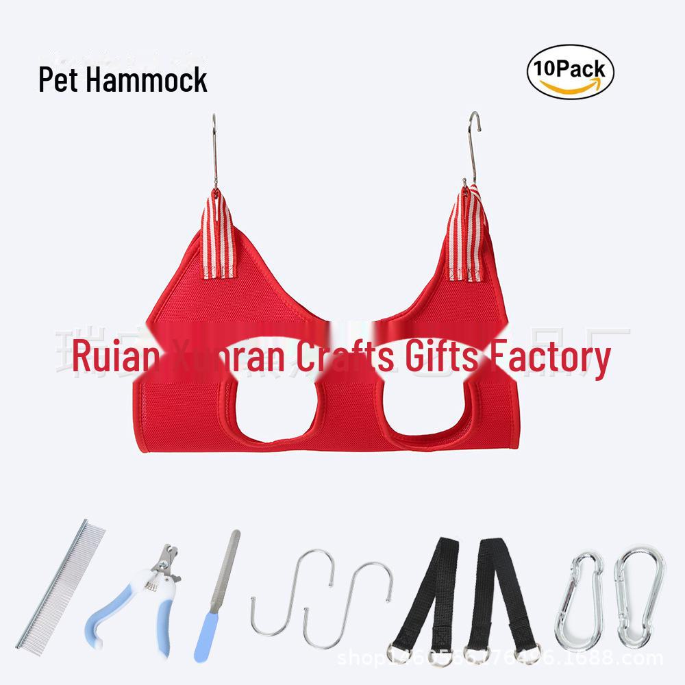 Pet Grooming Hammock for Dogs and Cats - Nail Trimming and Bathing Aid