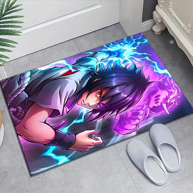 1pc NARUTO Design Area Rug - Non-Slip, Soft & Cozy Floor Mat for Living Room, Bedroom, Office - Indoor/Outdoor Decorative Carpet