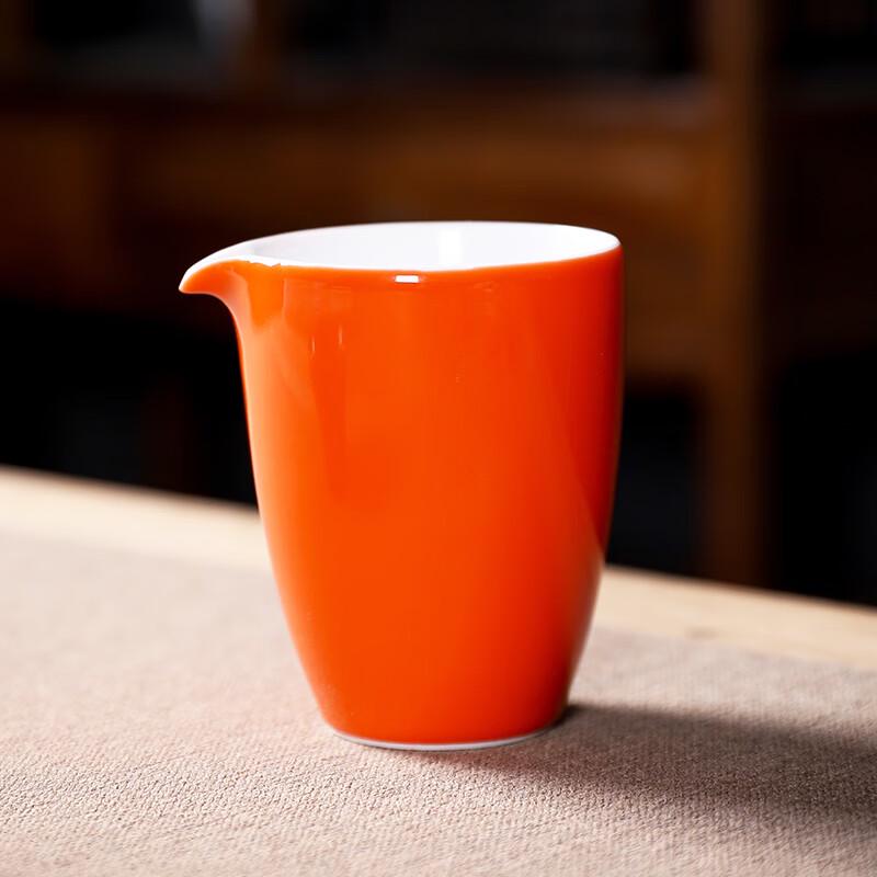 Wushiyuan Chinese Orange Gaiwan Tea Set