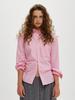 PLZPROJECT Side String Shirt, Pink