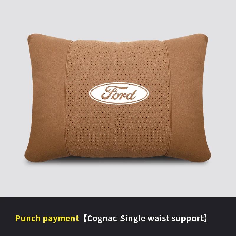 For Ford Focus Fiesta Fusion Explorer Edge Kuga Mondeo ST F150 Ecosport Ranger Car Headrest Neck Support Seat Soft Neck Pillow