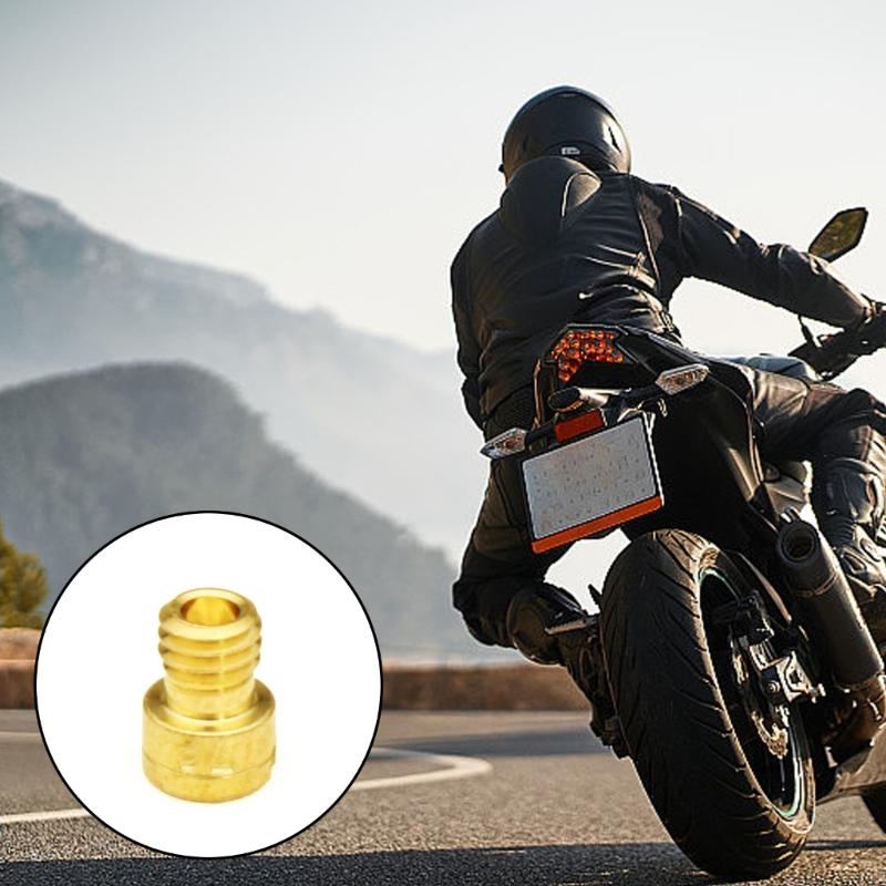 10Pcs Motorcycle Carburetor Main Jet Kit Easy Installation Carburetor Carb Main Jet Motorbike Replacement Accessories