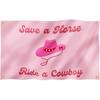 Save a Horse Ride a Cowboy Flag 2x3FT Girls Funny Cool Flag Banner for College Dorm Room Decorations Double Sewing Edges and 4 Shiny Brass Grommets