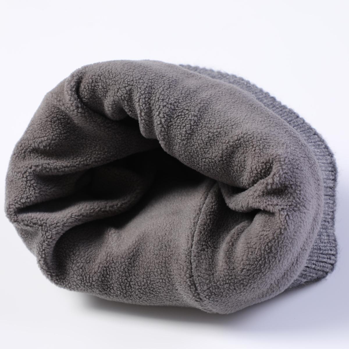 Модный мужской новый плюс флисовый вязаный пуловер — фото 12