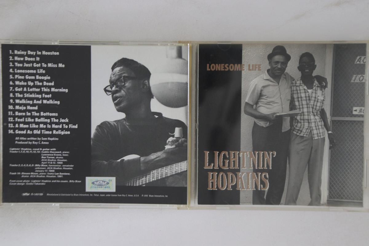 

CD LIGHTNIN HOPKINS - Lonesome Life PCD2331 P-VINE Japan Blues Used