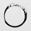 Cartier 2C Bokuruse Ring K18 White Gold/diamond #4.5(US Size) 9.27g Women Used