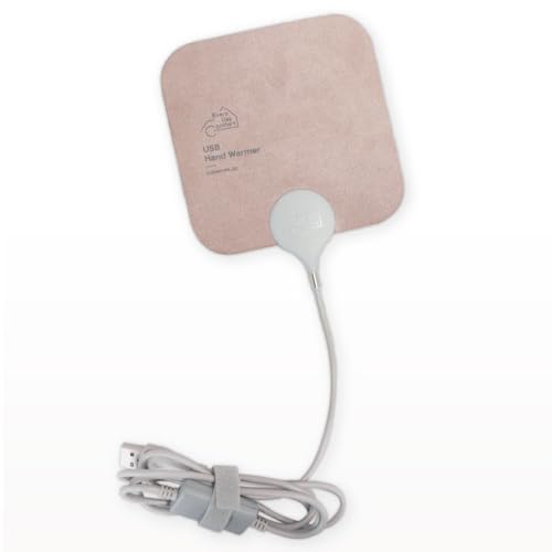 

EveryDay Comfort Electric Hand Warmer, USB-Connected, Ultra-Thin 1.5mm Thickness, Ultra-Lightweight (43g), Soft Suede Fabric, Portable, Eco-Friendly P