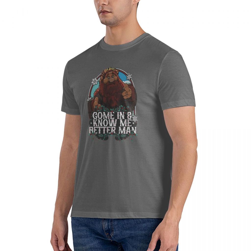 T Shirt Muppet Christmas Carol Come In And Know Me Better Man Print Casual Short Sleeve Tees Unisex Gothic T Shirt