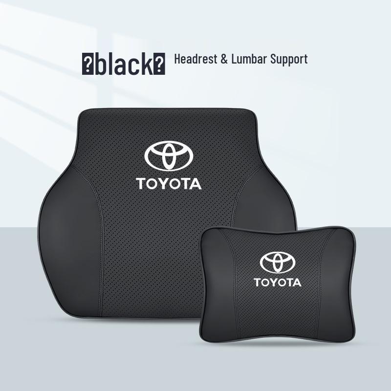 Kopfstütze & Lendenkissen für Toyota Autos: Corolla, RAV4, Camry, Highlander, Avalon