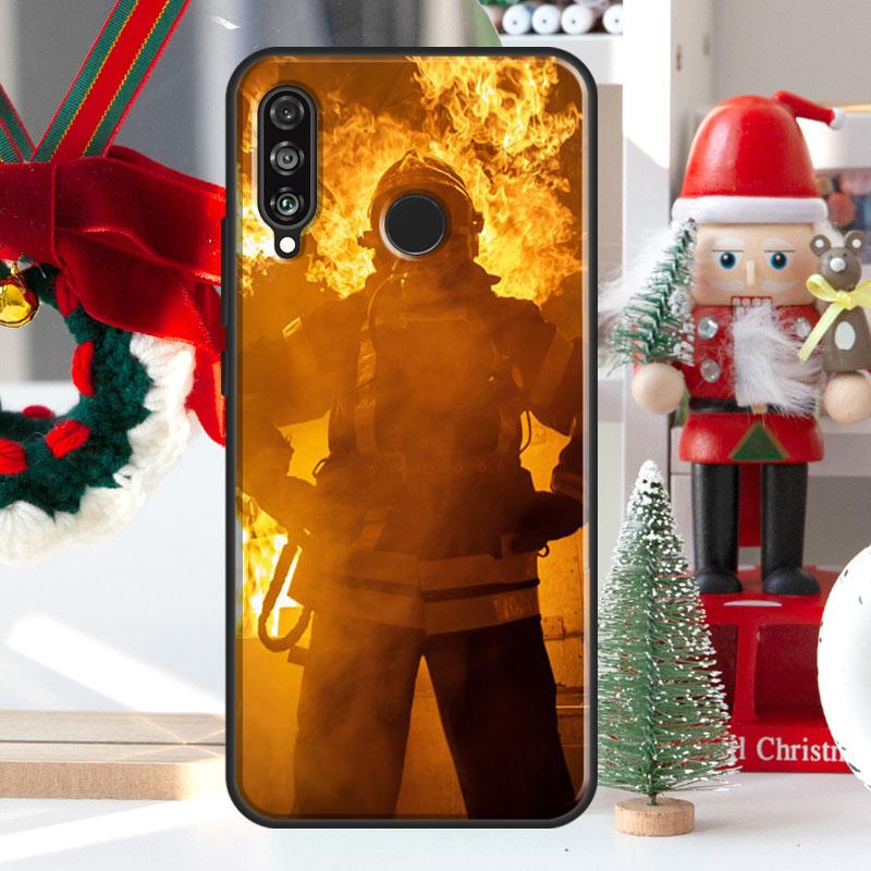Firefighter Heroes Fireman Cool For Huawei Nova 5T 9 10 SE 7i 8i 11i 12i Y73 Y72 Y61 Y91 Y60 Y70 Y90 P20 P40 P30 Lite Case