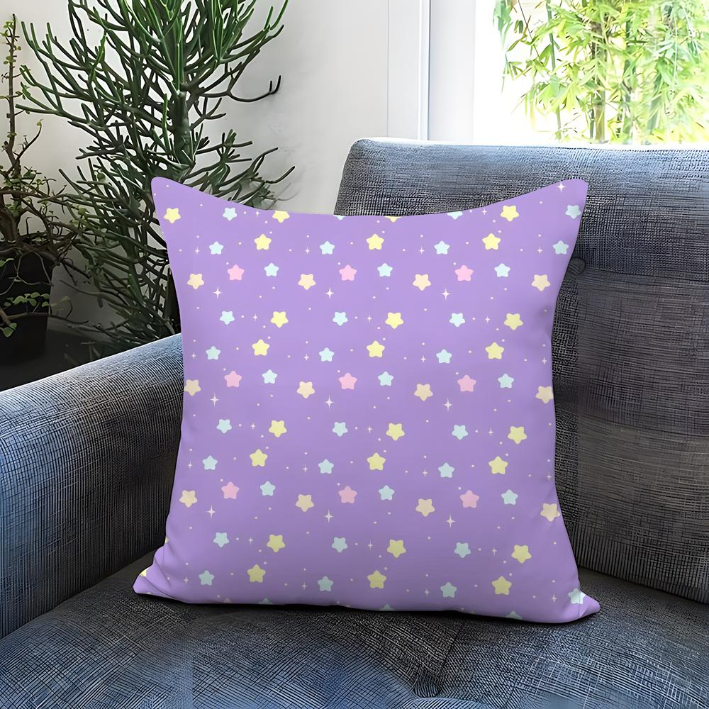 Dot pattern Cushion Cover Comfortable Reversible Pillow Cover Ideal for Car Sofa Bedroom  Beyond