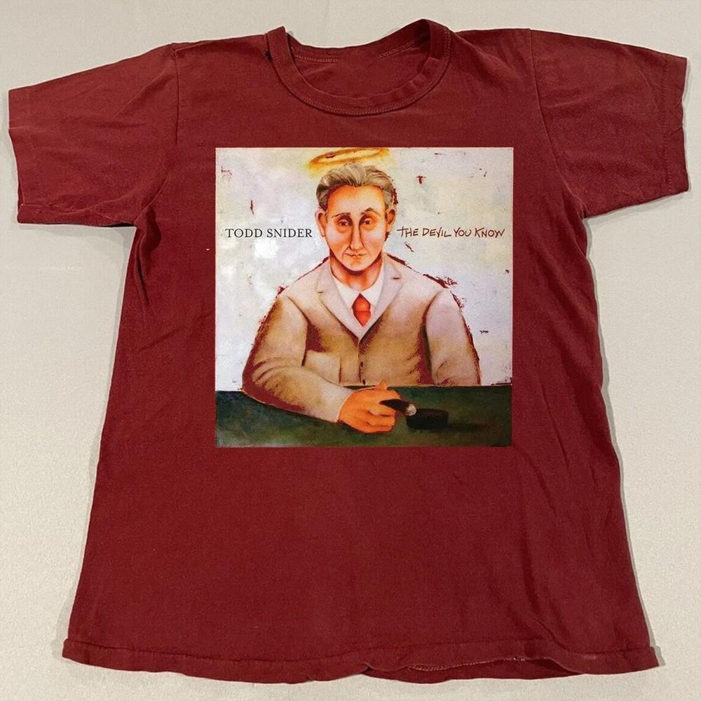 R.I.P Todd Snider The Devil You Know Collection Unisex All Size Shirt 24D27 Unisex T-Shirt XL