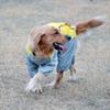 Dog Clothing In Spring, Summer, Autumn, All In One Four Legged One-piece Large Dog Pet Raincoat, Fully Wrapped Camouflage Raincoat