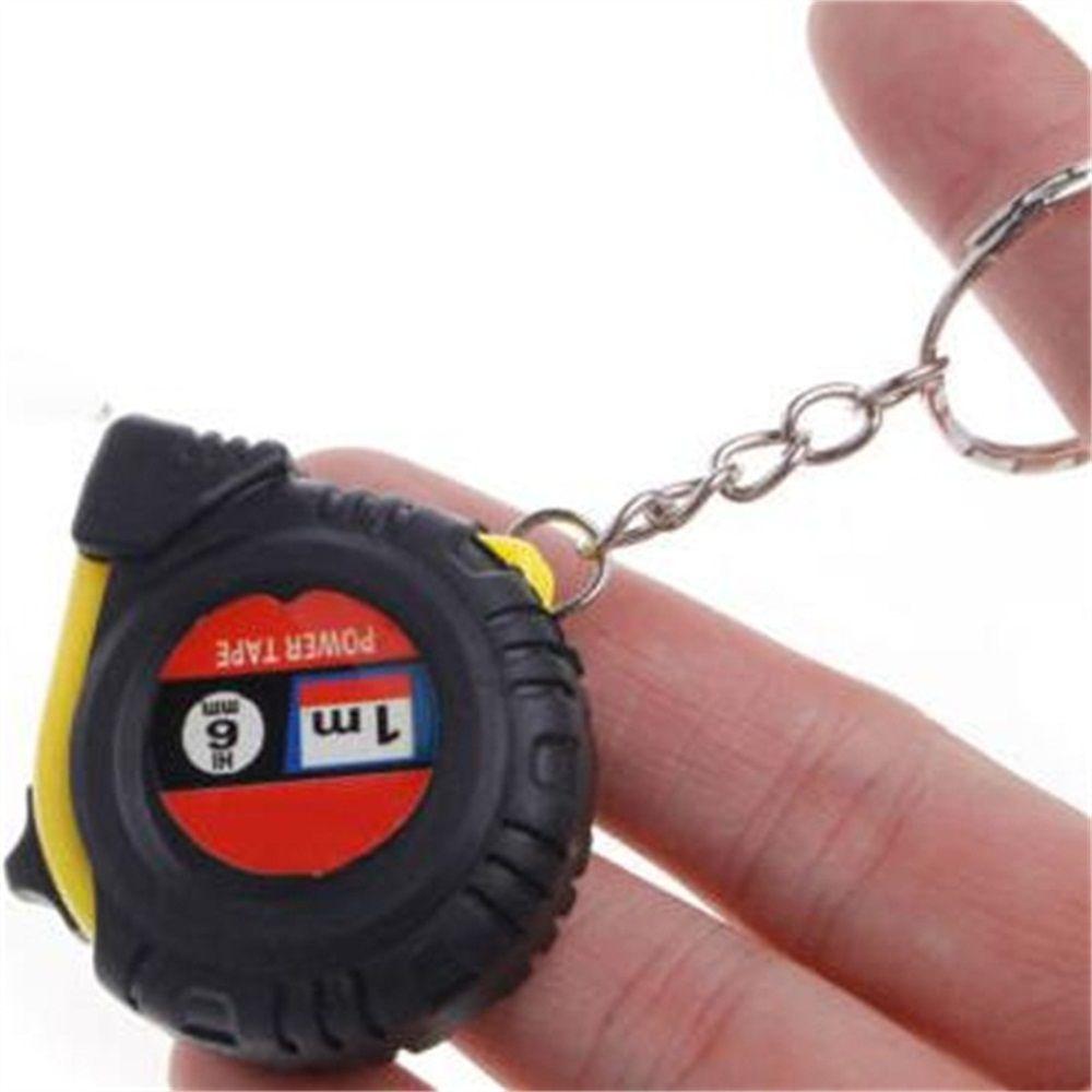 

Color SAE Mini Metric 1m/3.28Ft Key Retractable Ruler Measure Tape Pocket разноцветный
