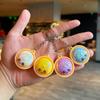 Simulated Cute Bun Keychain Pendant, Fun Bun Decompression Toy, Blind Box Doll, Small Gift