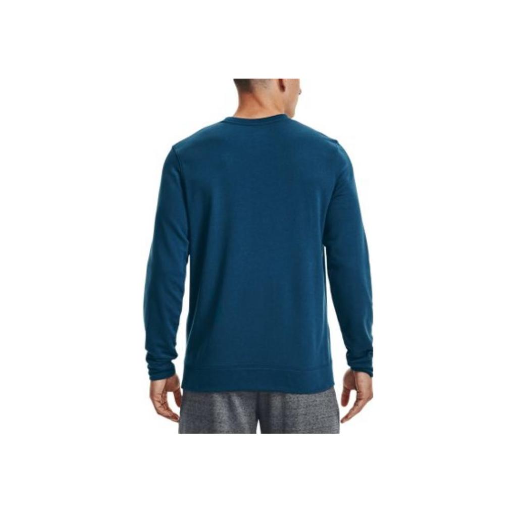 Under Armour Round Neck Training Sweatshirt Men Tops Blue 1370391-458