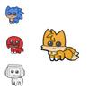 Animal Adorable Cartoon Brooches Featuring Cute Dog And Fox Designs In Styles Unique