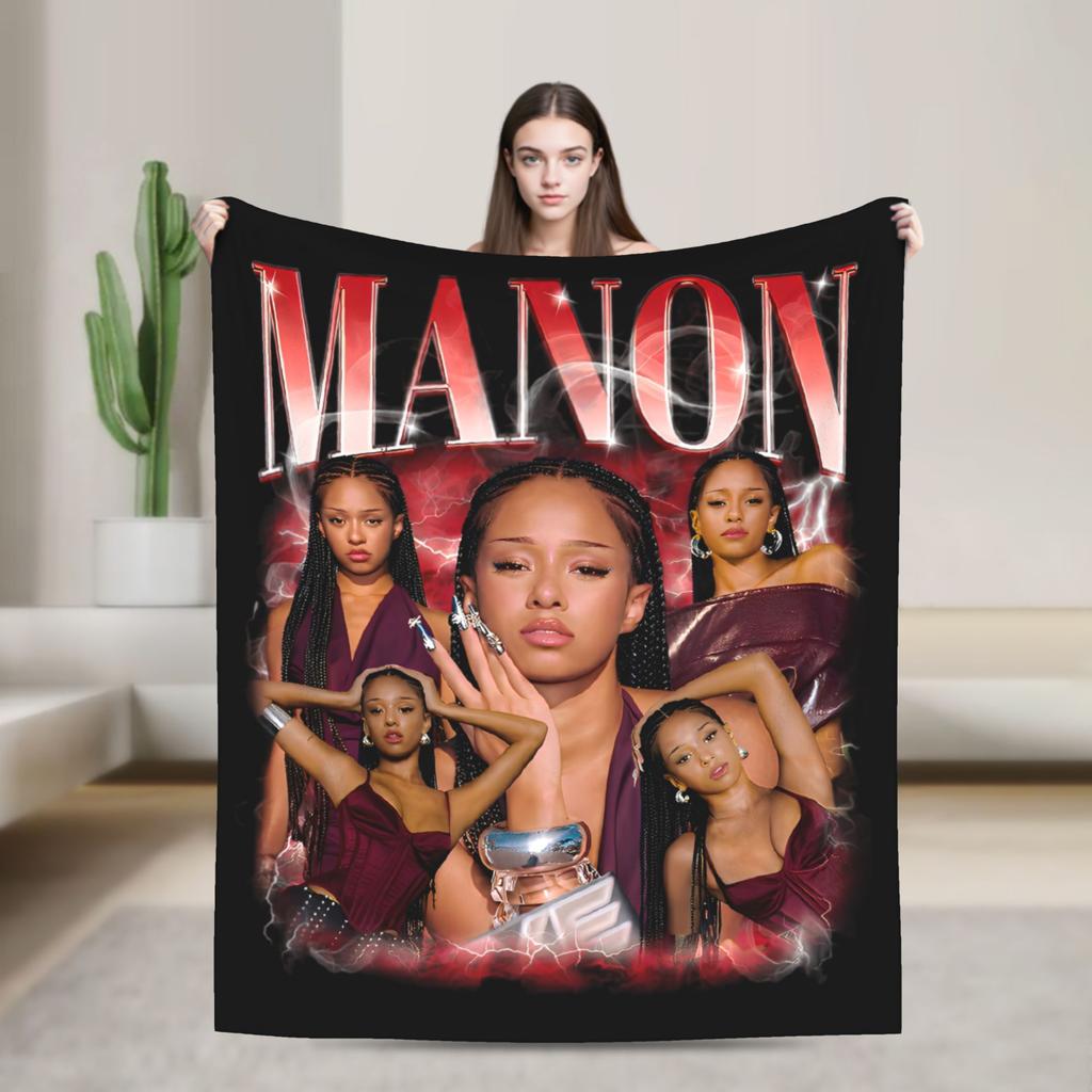 Katseye Members Kpop Fleece Blankets Gnarly Creative Throw Blanket for  Sofa Bedding Lounge 125*100cm Quilt